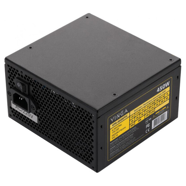

Блок питания Vinga 450W (VPS-450APFC)