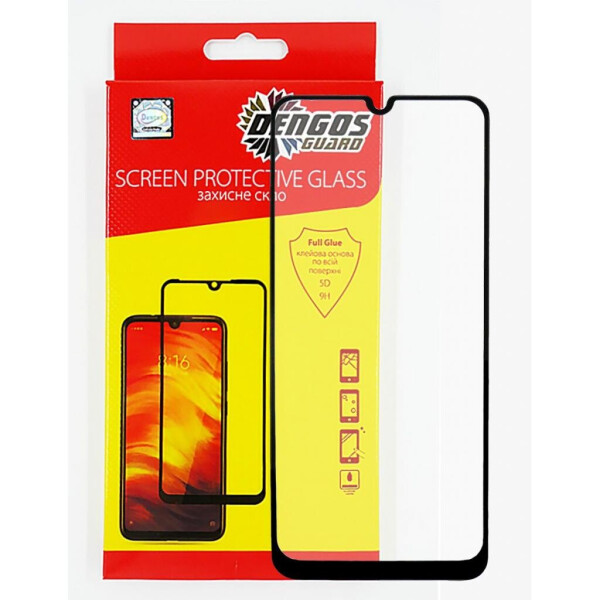 

Стекло защитное DENGOS Full Glue для Samsung Galaxy A20s (black) (TGFG-79)