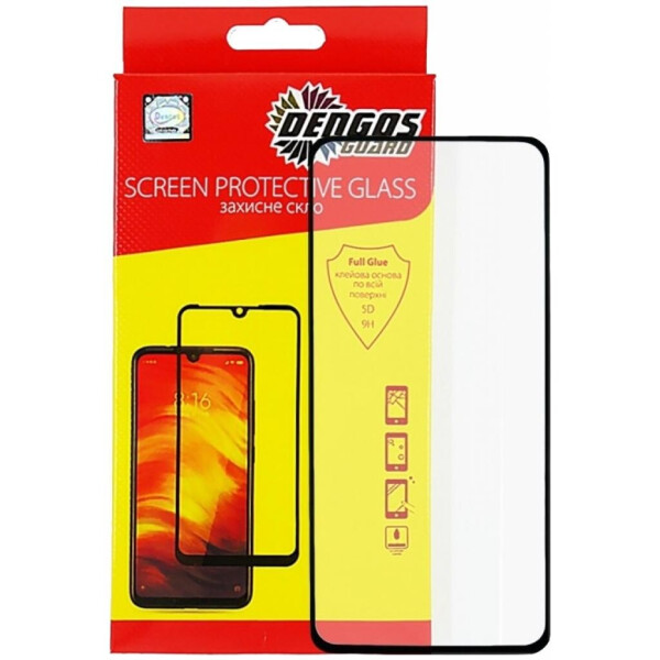 

Стекло защитное DENGOS Xiaomi Redmi Mi9 T/Mi9 T black border (TGFG-72)