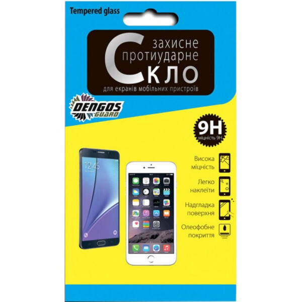 

Стекло защитное DENGOS Samsung Galaxy A01 Clear (TG-175)