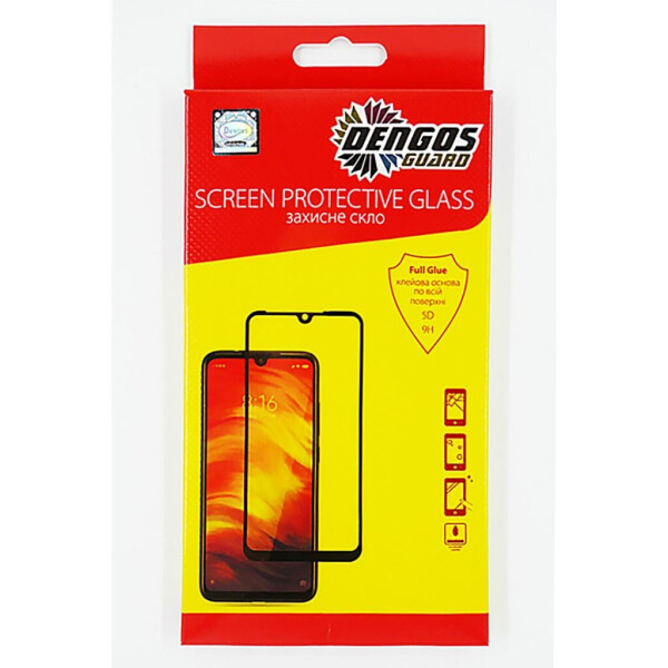 

Стекло защитное DENGOS Full Glue для OPPO A5s (black) (TGFG-92)