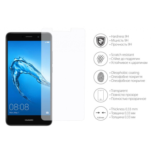 

Стекло защитное 2E Huawei Y7 2017 (TRT-LX1) 2.5D Clear (2E-TGHW-Y717)