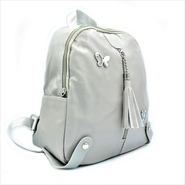 

Рюкзак женский Weatro экокожа Цвет Серый 0005-acs-backpack