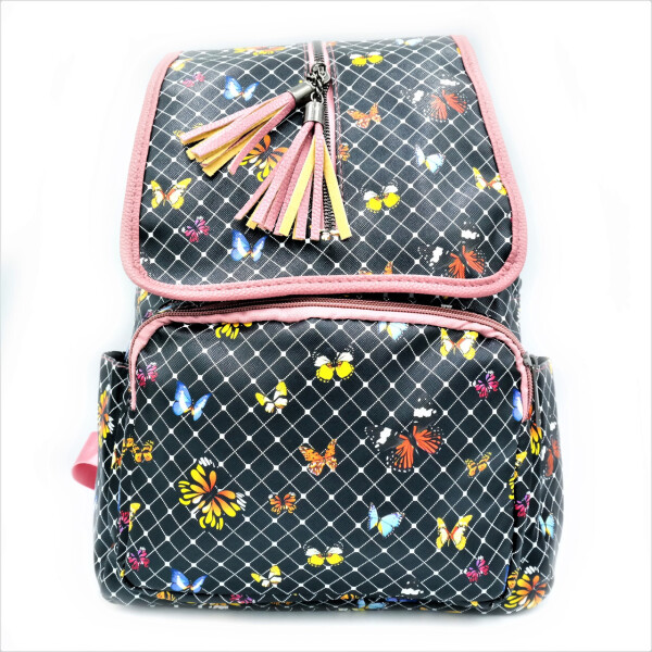 

Рюкзак женский Weatro экокожа Цвет Чёрный 0014-acs-backpack