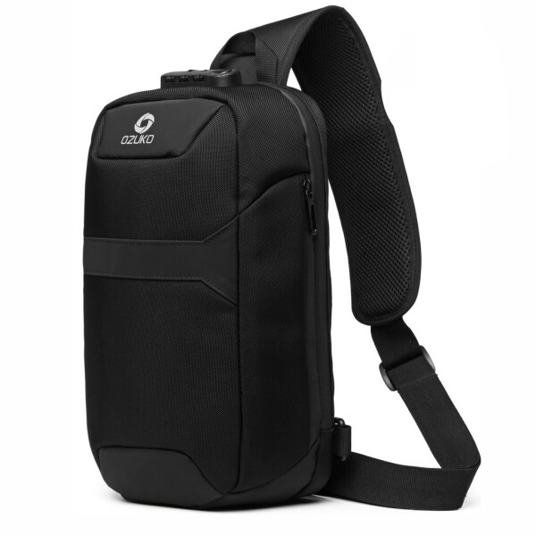 

Рюкзак на одно плечо Ozuko 9270 Black