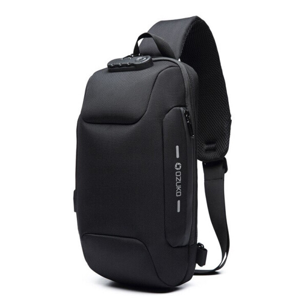 

Рюкзак на одно плечо Ozuko 9223 Black