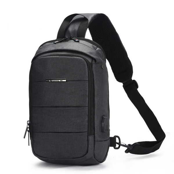 

Рюкзак на одно плечо Ozuko 9042 Grey