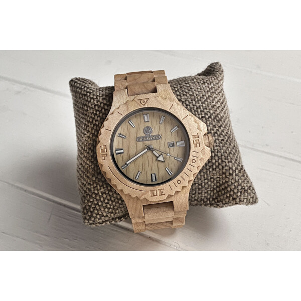 

Деревянные наручные часы SkinWood "Maple Classic"