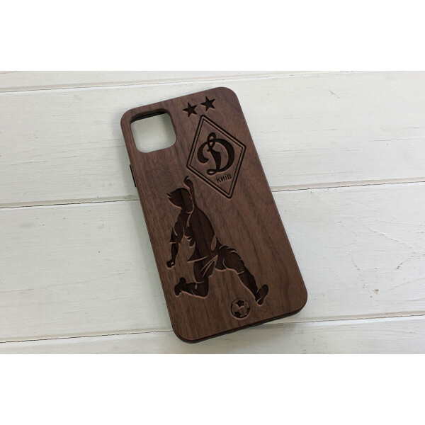 

Деревянный чехол SkinWood Американский орех для iPhone 11 Pro Max Dinamo