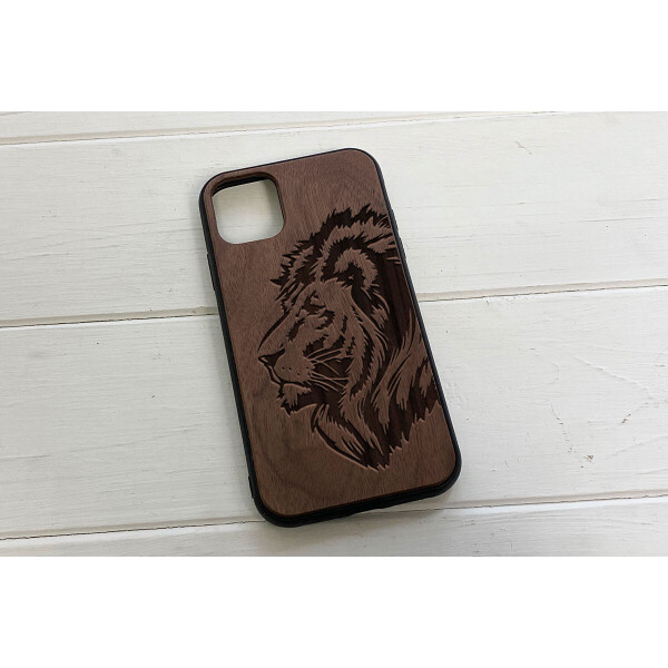 

Деревянный чехол SkinWood Американский орех для iPhone 11 Lev