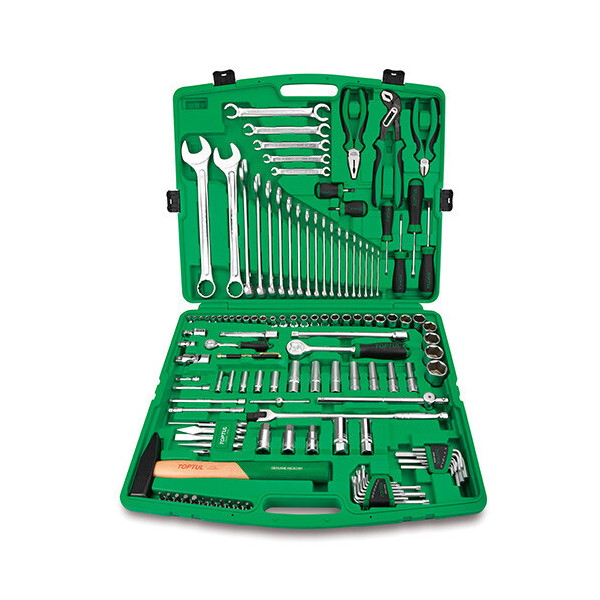 

Набор инструментов комбинированный Toptul 1/4 "& 1/2", 6-32мм, 130ед. GCAI130T