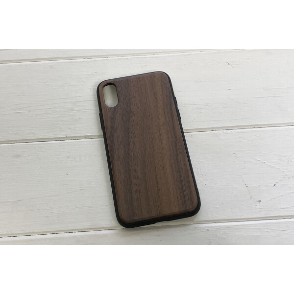 

Деревянный чехол SkinWood Американский орех для iPhone X