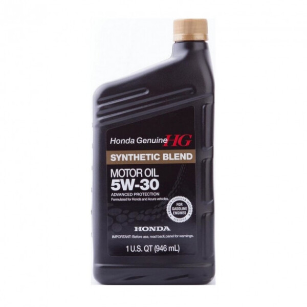 

Моторное масло Honda Synthetic Blend 5W-30 0.946 л (087989034)