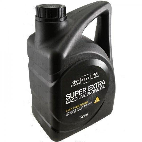 

Моторное масло Mobis Super Extra Gasoline 5W-30 4 л (0510000410)