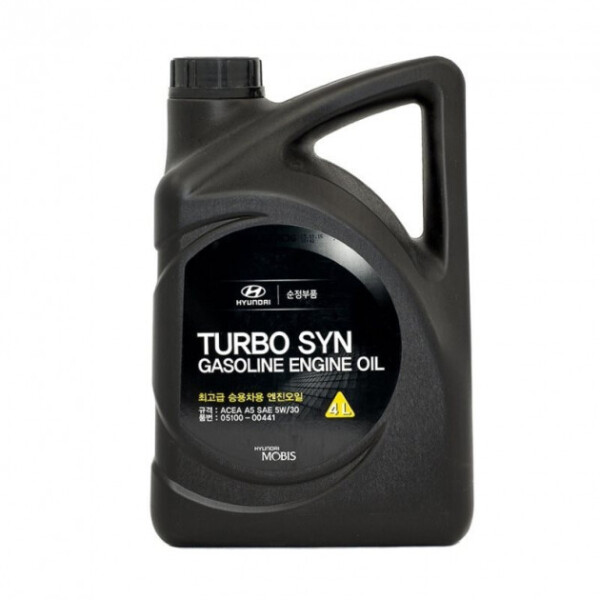 

Моторное масло Mobis Turbo SYN SM 5W30 4л (0510000441)