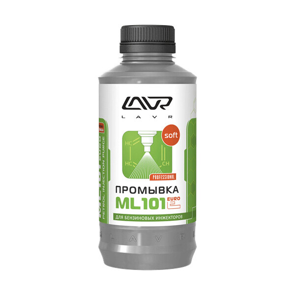 

Промывка систем впрыска бензиновых двигателей LAVR ML101 1 л (Ln2007)