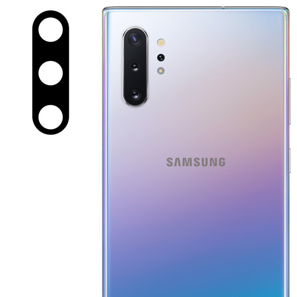 

Гибкое защитное стекло 0.18mm на камеру (тех.пак) для Samsung Galaxy Note 10 / Note 10 Plus (Черное) (883571)