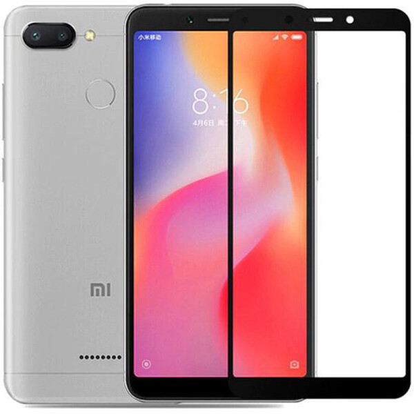 

Защитное стекло 2.5D CP+ (full glue) для Xiaomi Redmi 6A (Черное) (768322)