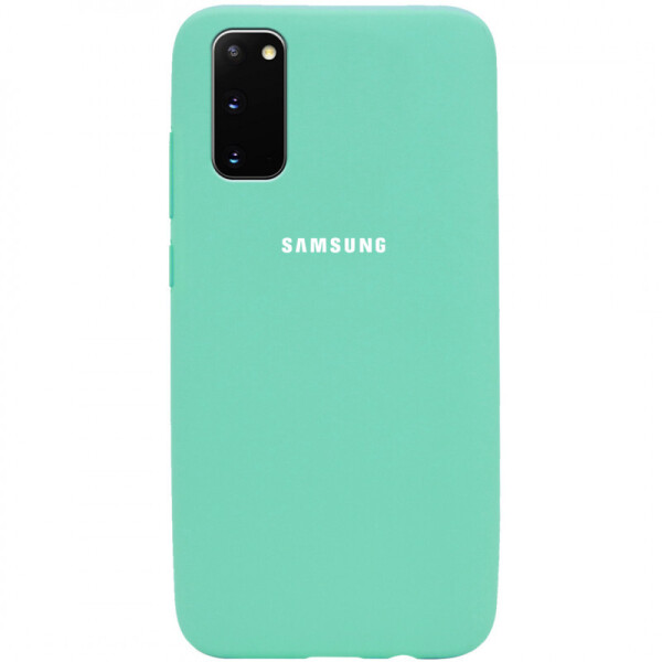 

Чехол Silicone Cover Full Protective (AA) для Samsung Galaxy S20 (Бирюзовый / Ocean blue) (904240)