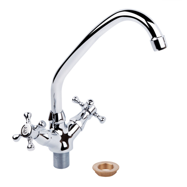 

Смеситель для кухни Q-TAP Mayfair QT 271F на гайке, керамика