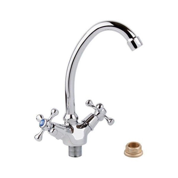 

Смеситель для кухни TOUCH-Z Delta 271F керамика на гайке