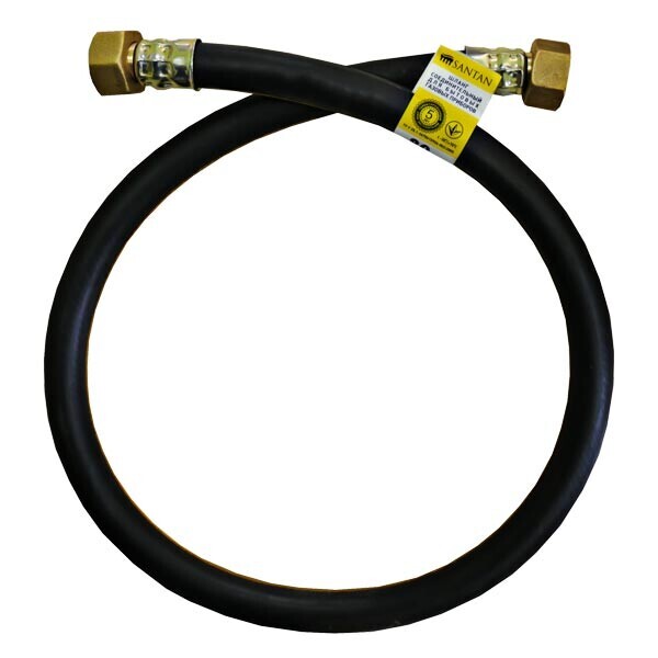 

Шланг для газа UKRAINE без ниппеля, черный, ГГ 200 см