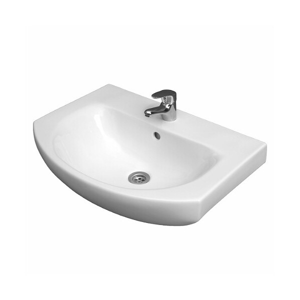 

Раковина KOLO RUNA мебельная 60 см, с отверстием, с переливом (L81960000)