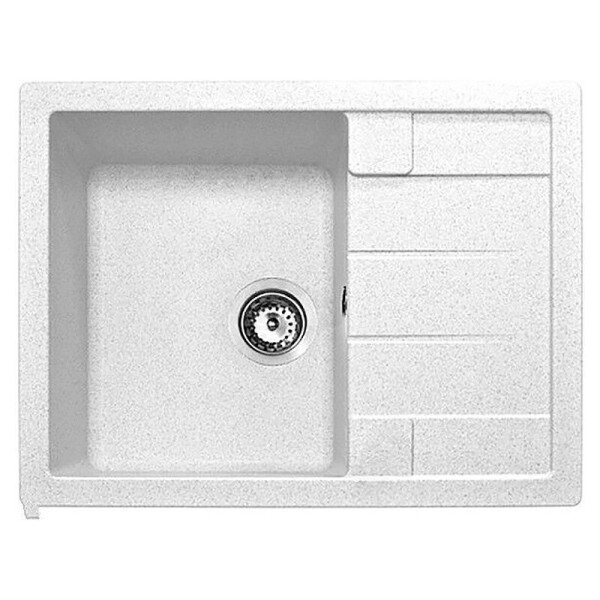 

Кухонная мойка ARGO Stella 650х500х200 old stone, с отверстием для смесителя и переливом