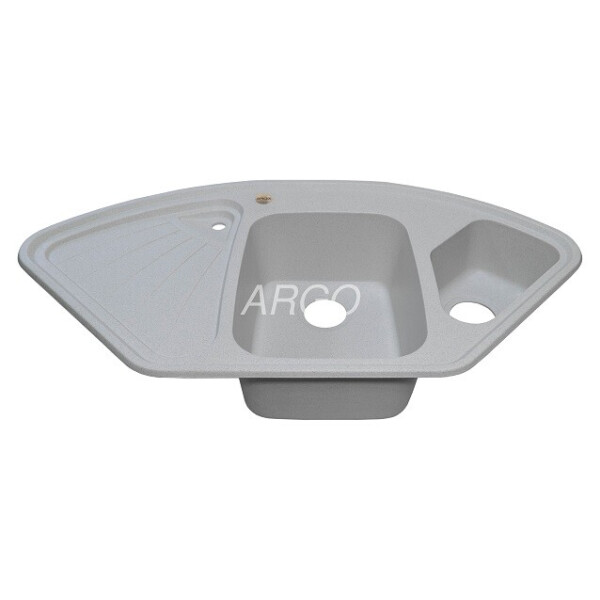 

Кухонная мойка ARGO Trapezio 1060х575х190 терракотта, с отверстием для смесителя и переливом
