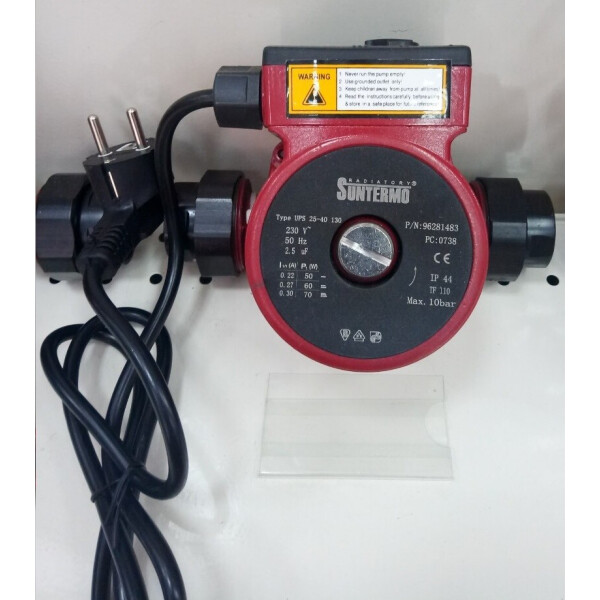 

Циркуляционный насос SUNTERMO 25/40 - 130 мм, с гайками, кабель