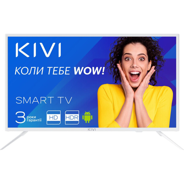 

24" Kivi 24H600WU Smart TV White