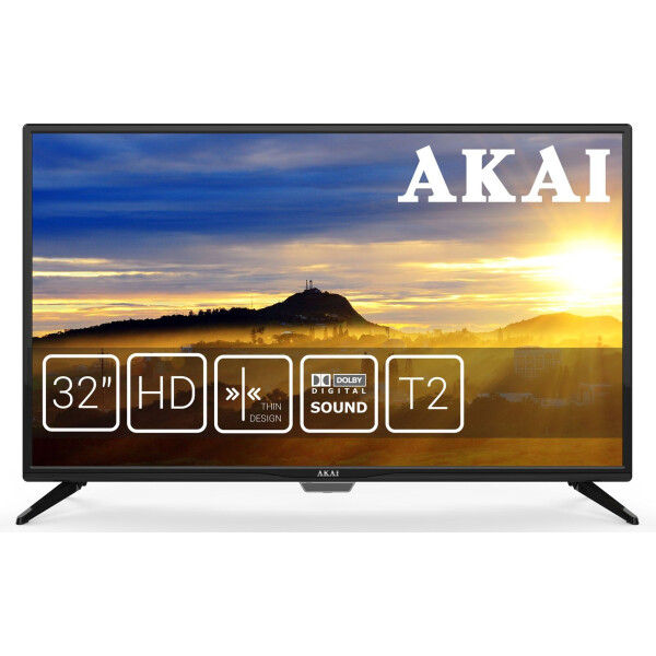 

32" Akai UA32LEZ1T2S Smart TV Black