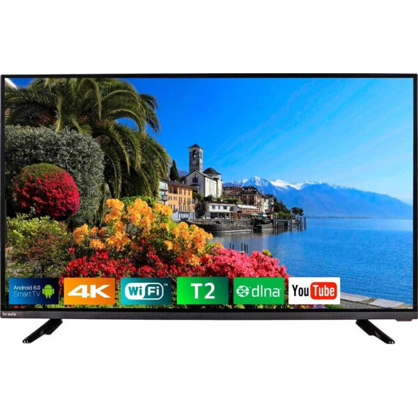 

40" Bravis UHD-40E6000 Smart TV Black