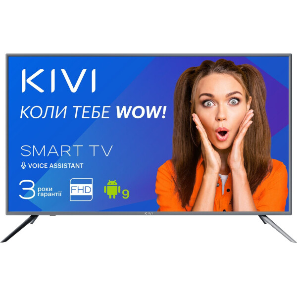 

40" Kivi 40F730GU Smart TV Basalt