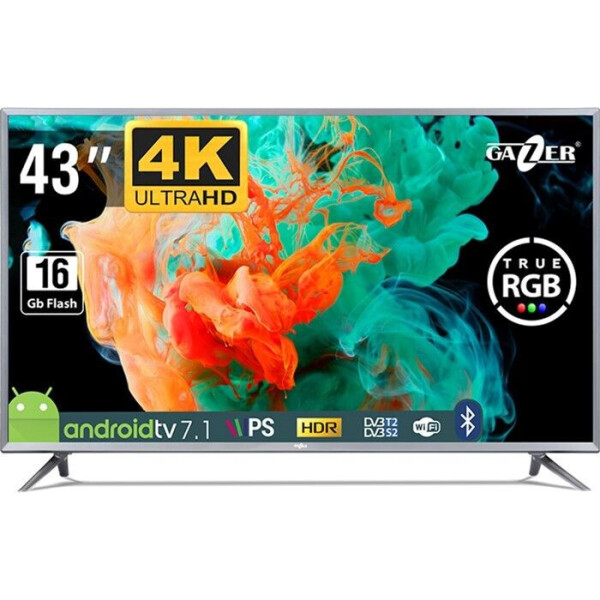 

43" Gazer TV43-US2G Smart TV Gray