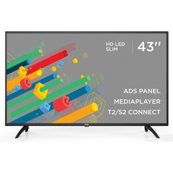 

43" Ergo 43DF3000 Black