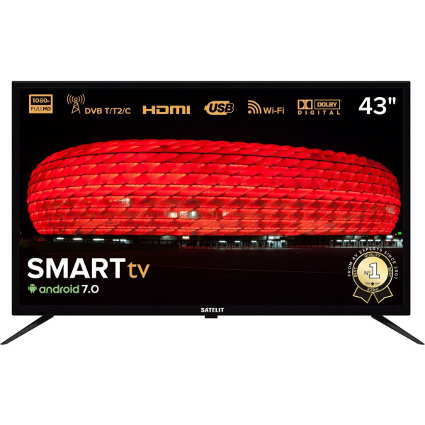 

43" Satelit 43F9000ST Smart TV Black