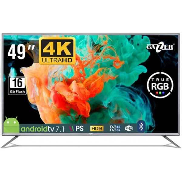 

49" Gazer TV49-US2G Smart TV Gray