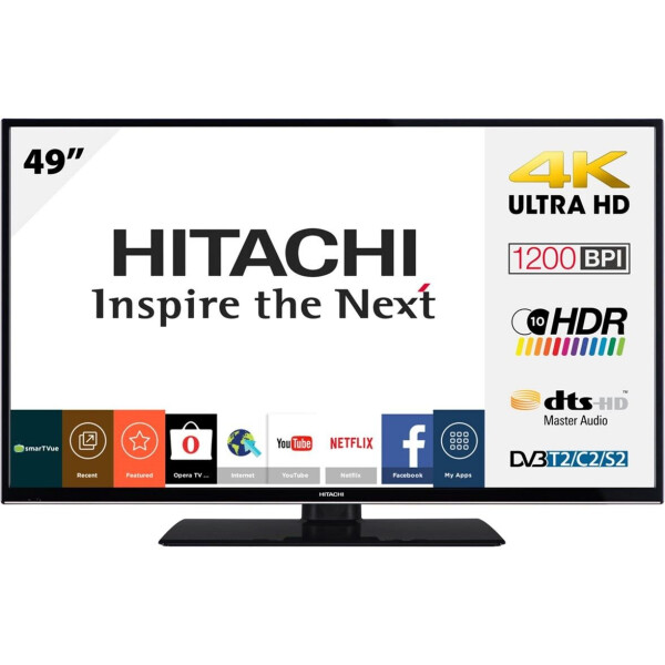 

49" Hitachi 49HK6000 Smart TV Black