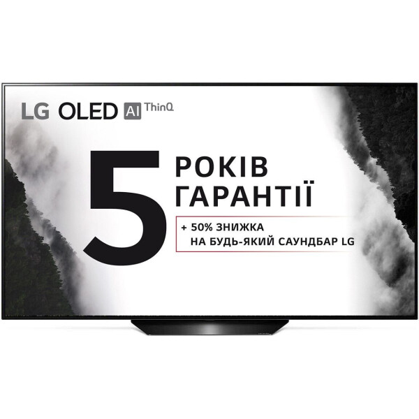 

65" LG OLED65B9PLA Smart TV Black