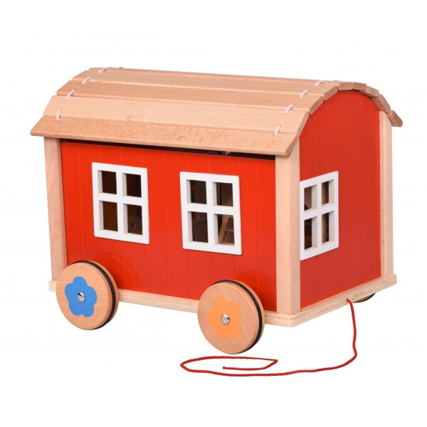 

Игровой набор Goki Кукольный домик Тележка пилигримов (51814G)