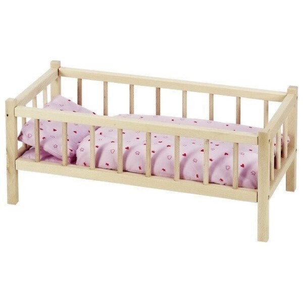 

Игровой набор Goki Кроватка для кукол с Боковинки (RA107G)