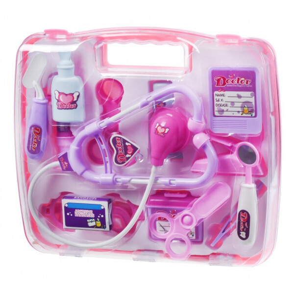

Игровой набор Same Toy Доктор в кейсе розовый (7735BUt)