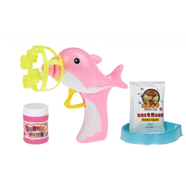 

Игровой набор Same Toy мыльные пузыри Bubble Gun Дельфин розовый (802Ut-2)