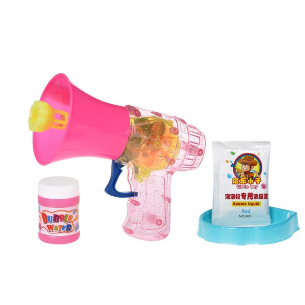 

Игровой набор Same Toy мыльные пузыри Bubble Gun Рупор со светом розовый (925AUt-2)