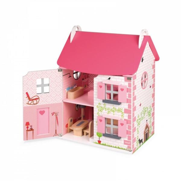 

Игровой набор Janod Кукольный домик с мебелью (J06581)