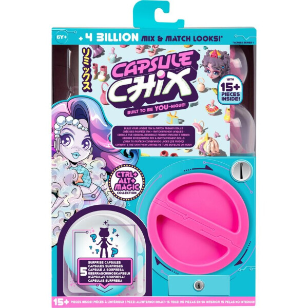 

Игровой набор Moose сюрприз Capsule Chix Magic с куклой (59202)