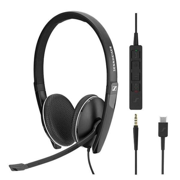 

Наушники Sennheiser SC 165 USB-C / 3.5mm (508356)