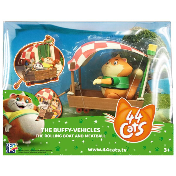

Игровой набор 44 CATS Фрикадель с транспортным средством (34154)