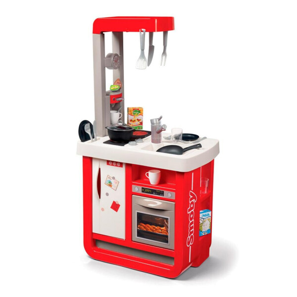 

Игровой набор Smoby Интерактивная кухня Bon Appetit Red (310819)